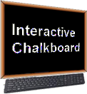 Interactive Chalkboard Logo
